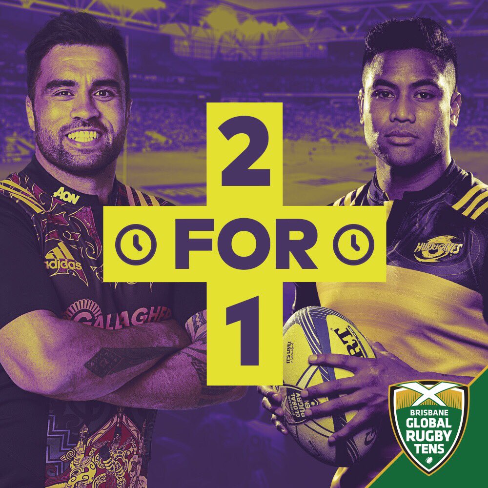 BrisbaneTens's tweet image. Our 2-For-1 ticket offer starts today at 12pm(NZ) / 10am(AEST)! 

Use the code 100 when booking your 2-day GA tix @ ticketek.co.nz/brisbanetens