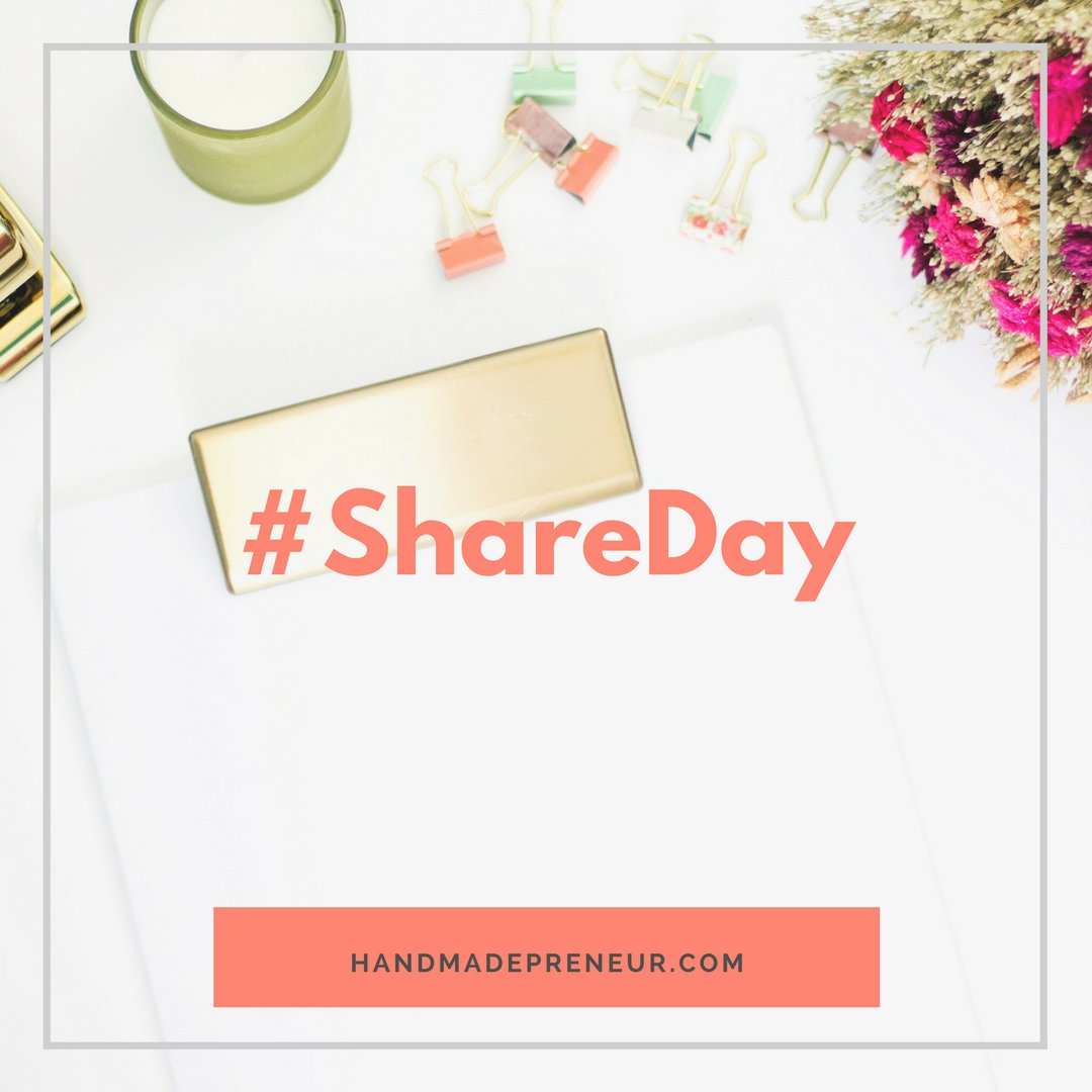 Today is Share day! Whatever business ideas you have, online-business related, social media related, you can all share with us! #ShareDay
