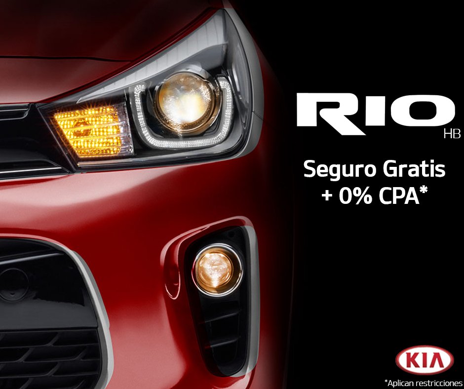 KIASerdan's tweet photo. Estrena un Rio HB 2018 con 0% comisión por apertura más seguro gratis* Pregunta por los modelos participantes #KIA https://t.co/1mPFSOtQ4i