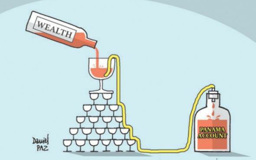 La théorie du ruissellement, par Daniel Paz.
#ParadisePapers