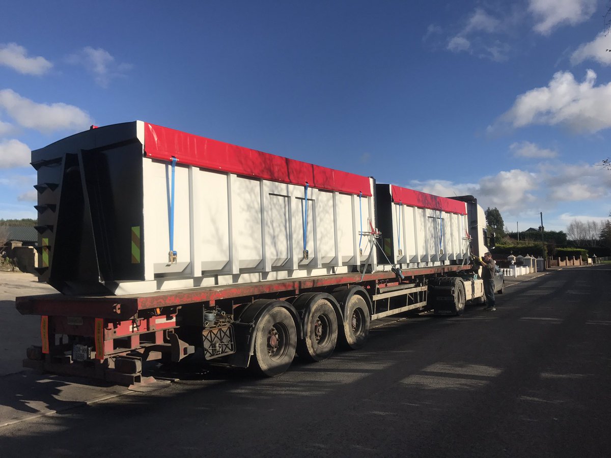 NumacFab's tweet image. 30 cubics with roll over PVC cover