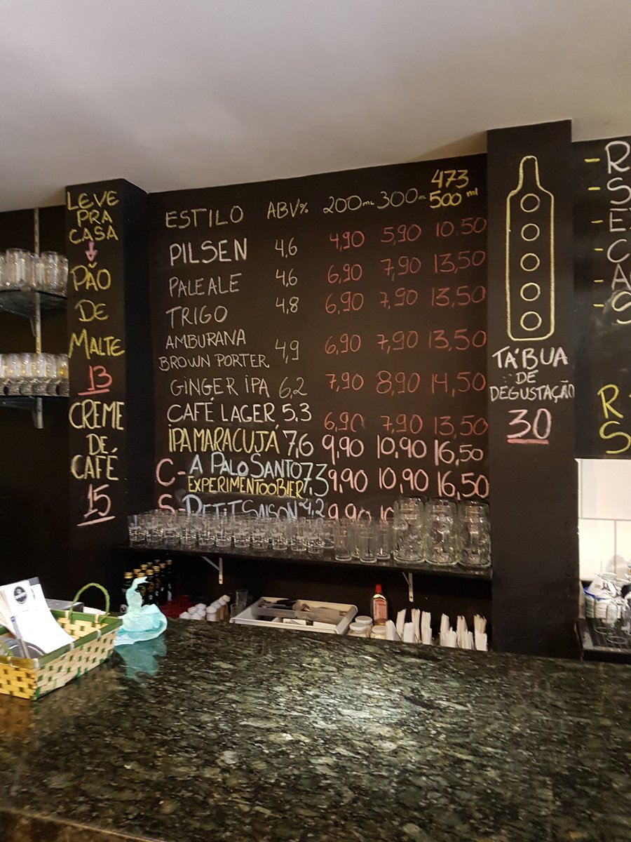 zariaurore's tweet photo. Ouro Petro, Brésil. Vu le prix de la craft beer il va falloir les gouter toutes.. #zytho https://t.co/vC5o3GugdS