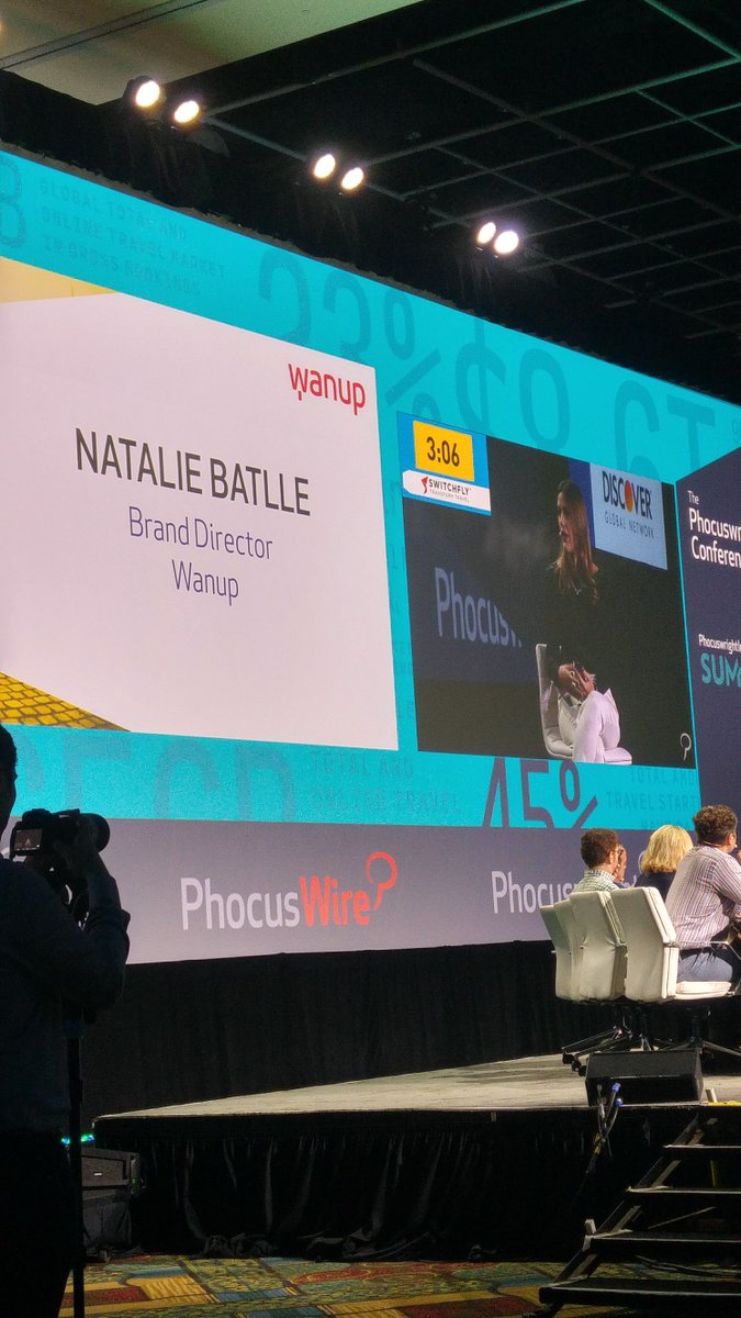 Natalie Battle of @wanupclub: "We're loyalty club built for hotels by hoteliers. Hospitality is in our DNA".