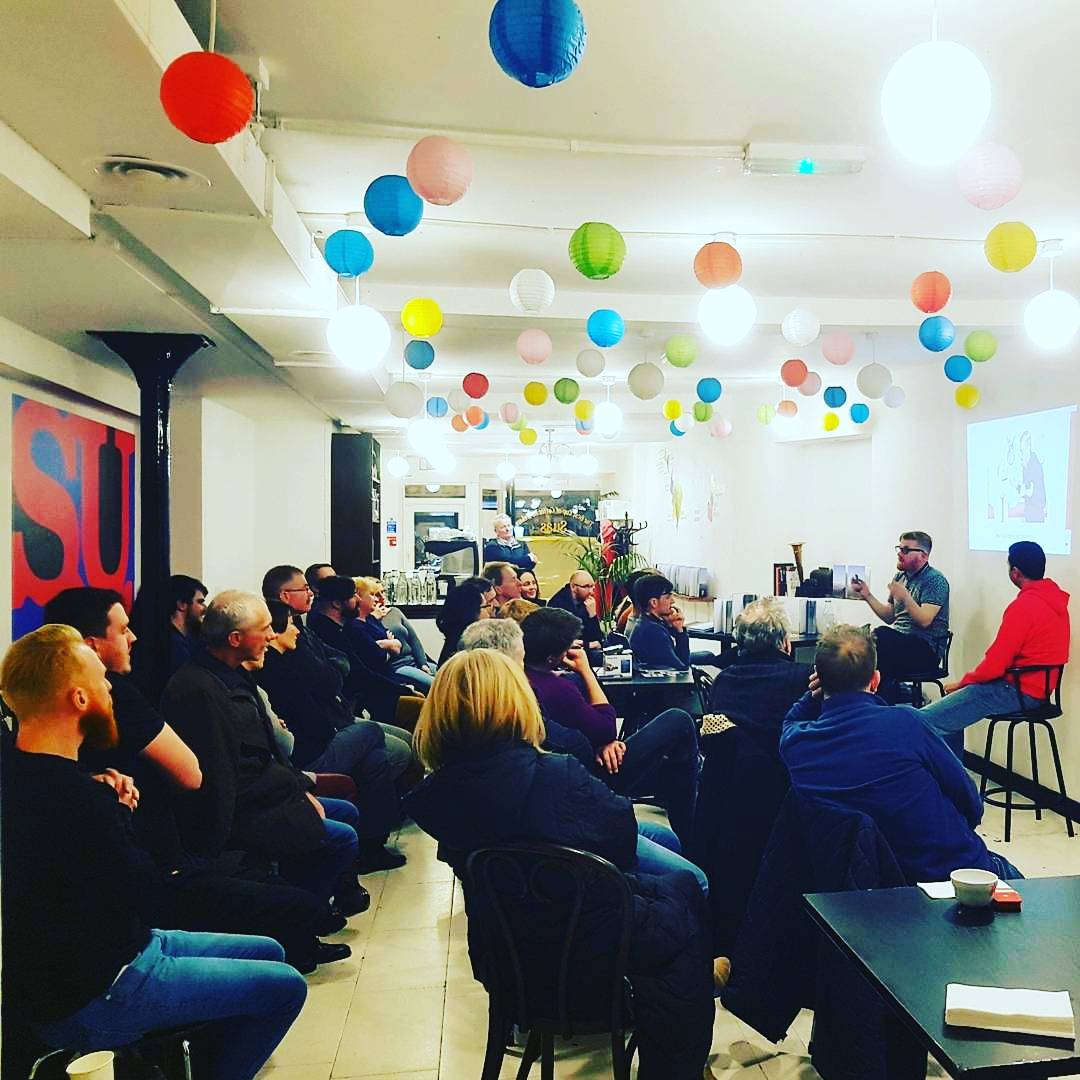 We had a great night for <a href="/hasbean/">hasbean</a> #CoffeeographyWorldTour <a href="/SuasCoffeeHouse/">Suas Coffee House</a>! Also amazing to have <a href="/fincaargentina/">Alejandro Martinez</a> in the house.
What a guy!