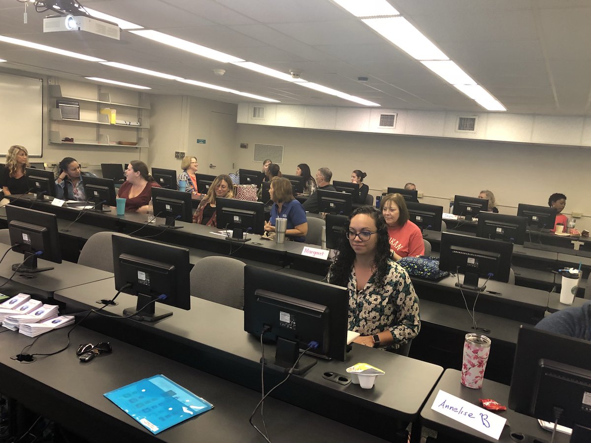 High School Counselors expanding their knowledge! #MyCareerShines #PostSecondary #EveryStudent