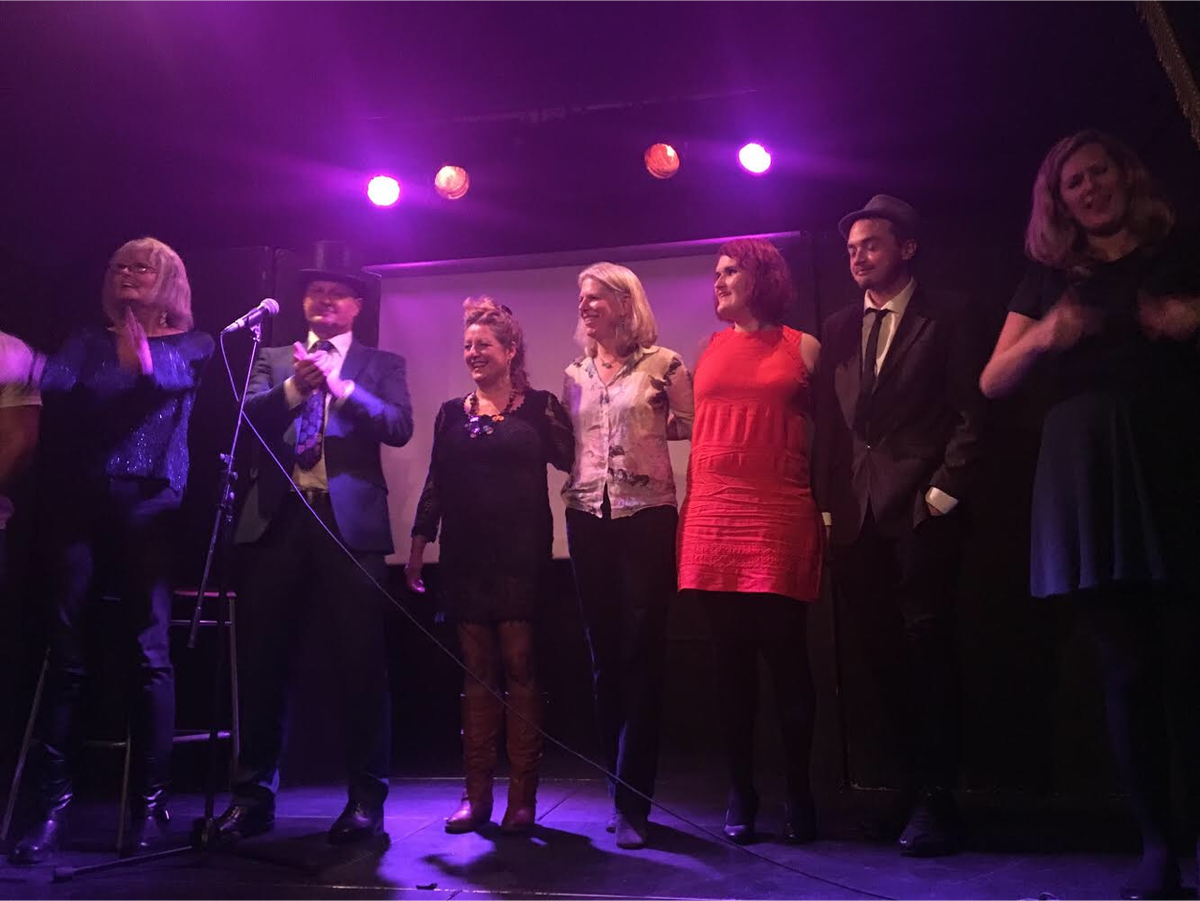 Great photo from the <a href="/polariprize/">Polari Prize</a> event with <a href="/PaulBurston/">Paul Burston</a>, @vglee_lee &amp; <a href="/JohnMcCullough_/">John McCullough 🏳️‍🌈</a> in the UK last month. #LGBTQ <a href="/counterpointllc/">Counterpoint Press</a>