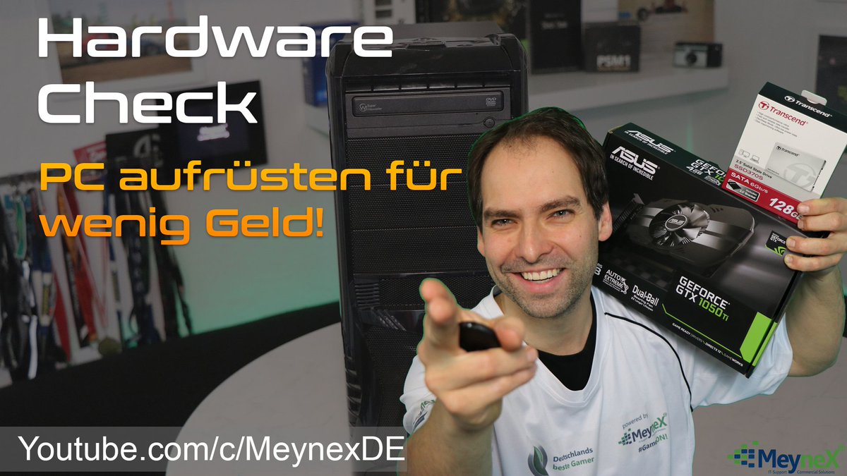 Firma_MeyneX's tweet image. #MeyneX - #HardwareCheck | #PC #aufrüsten mit #wenigGeld | #Tipps und #Tricks - #Grafikkarte und #SSD 🕵️‍♀️
Video: youtu.be/R4oPgUNRLpw