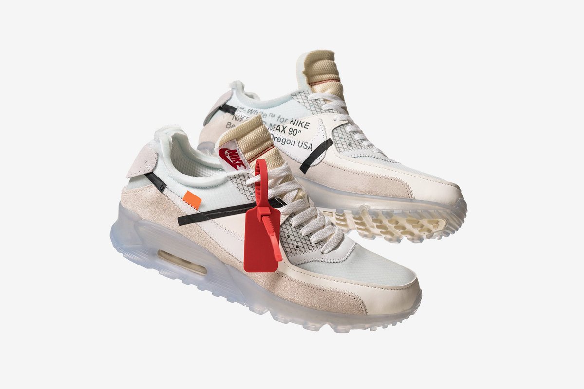raffles for off white air max 90