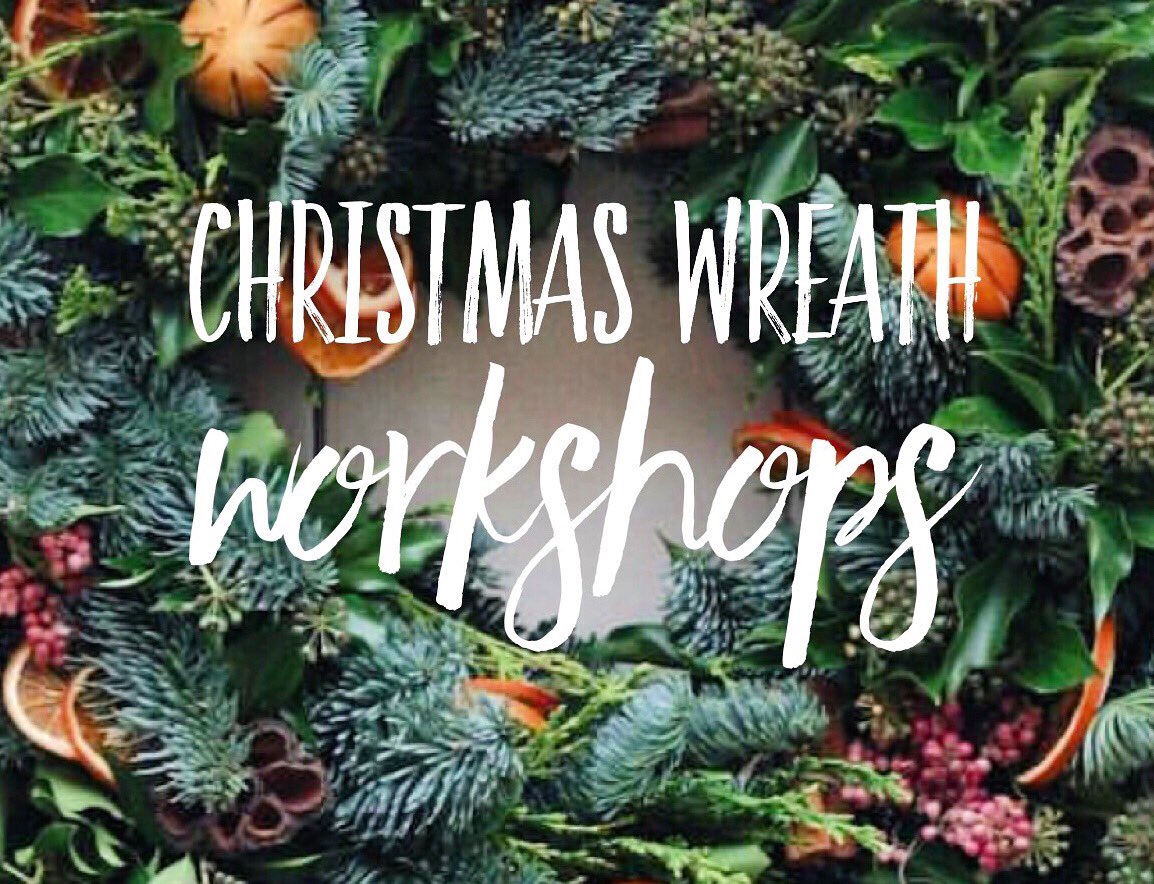 Dates still available for the Luxury Christmas Wreath workshop #northpembs #pembrokeshire #newport #pembs #llysmeddyg #ffwrn get in touch!
