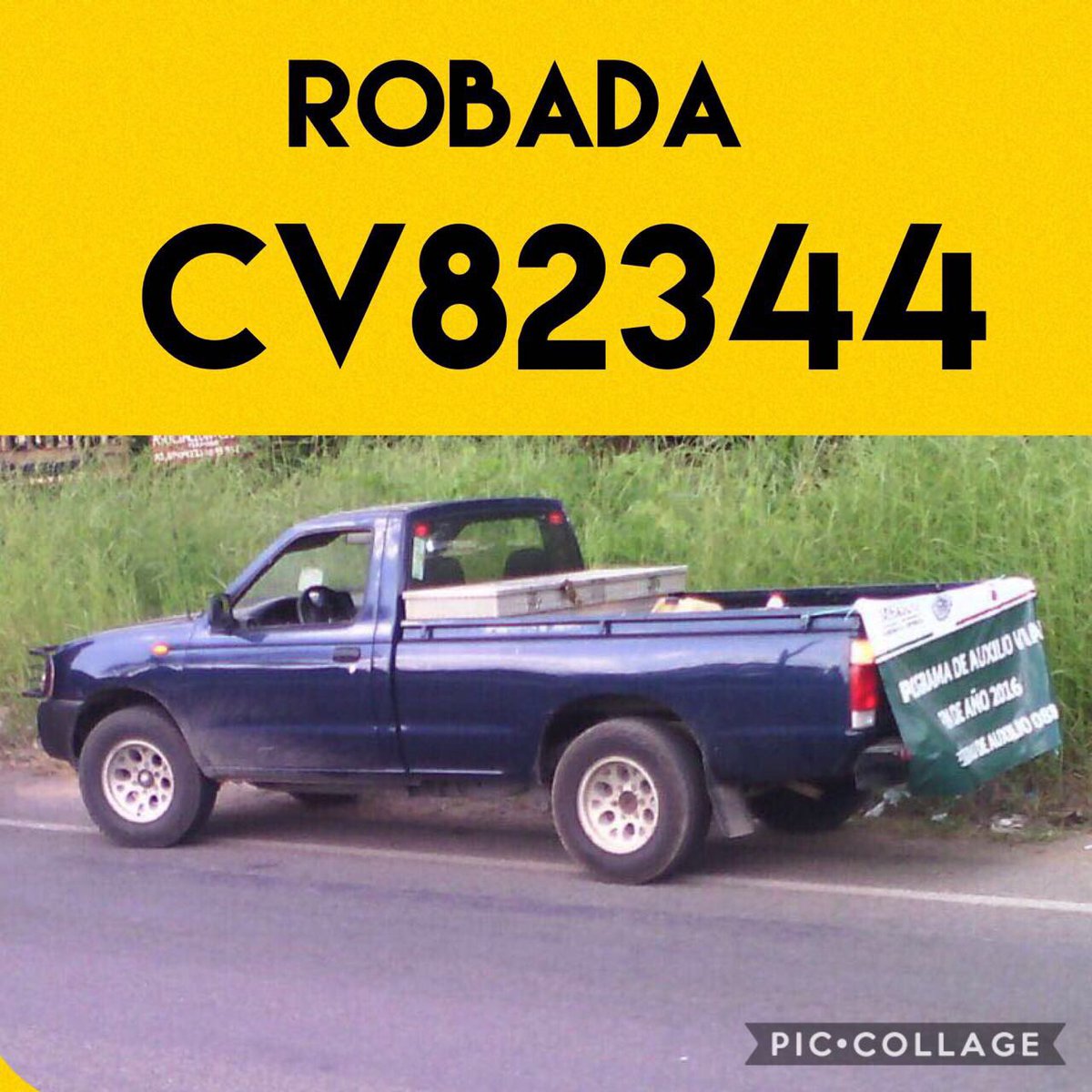 BbaCoPa's tweet photo. Le acaban de robar la camioneta a mi cuñado, si la ven por favor reportenla! En #TuxtlaGutiérrez #carreterachiapadecorzo https://t.co/ZlLP7vWa9Y