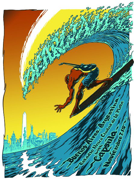 2 years ago today #PearlJam played @estadiounicolp in La Plata, Argentina.