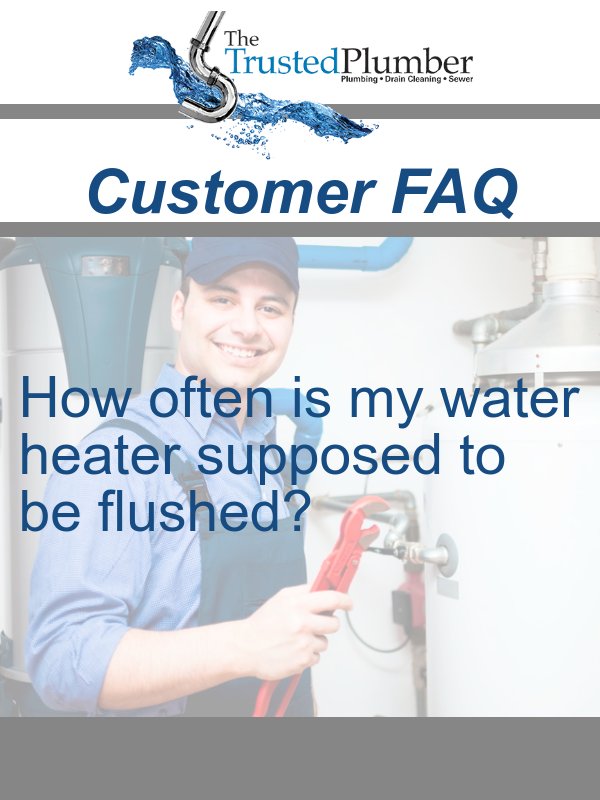 TheTrustedPlumb's tweet photo. #CustomerFAQ
Manufacturers suggest having your water heater flushed at least once a year. Call the experts at (623) 878-2125. https://t.co/PCSwIXiJ5u