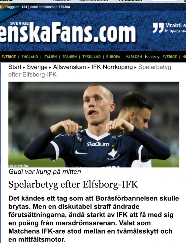 “Kung på mitten” - Ekkert nýtt að frétta í Svíþjóð svosem..