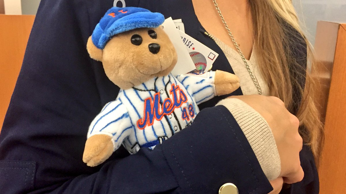mets teddy bear