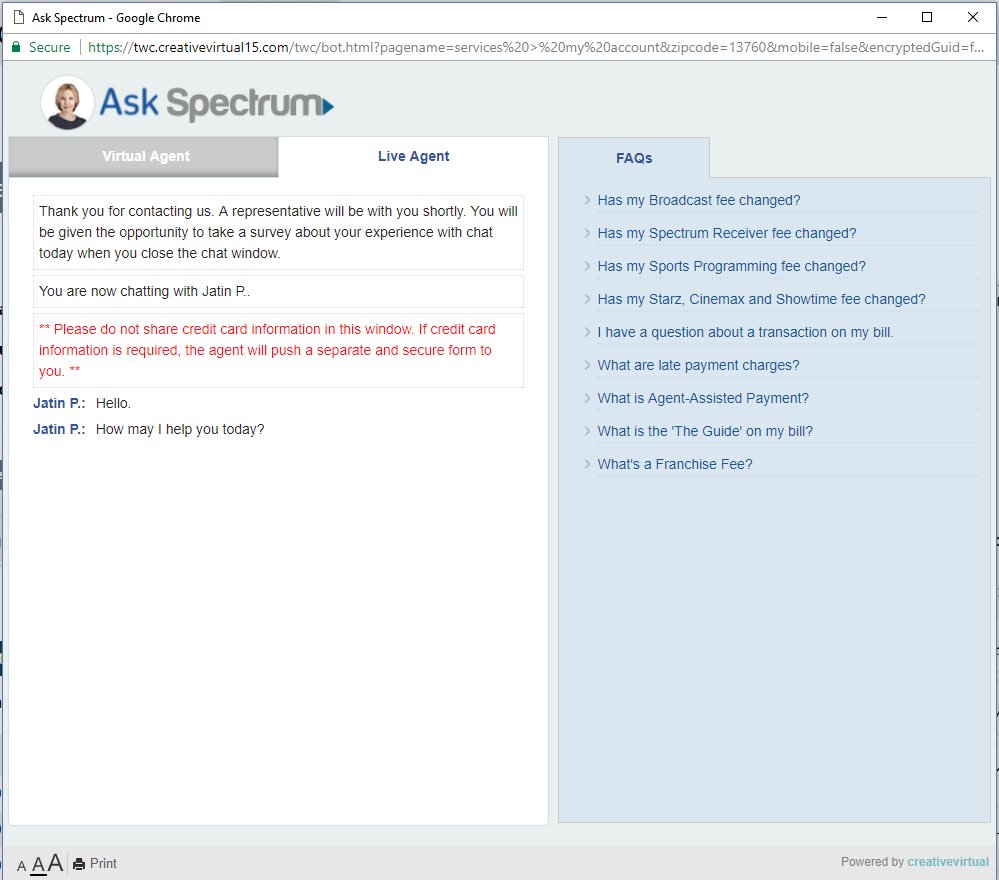 coreobserver's tweet photo. Where is the chat window ? Guys? How do I chat with you about my incorrect billing charges ? https://t.co/nxZxtNNkpt