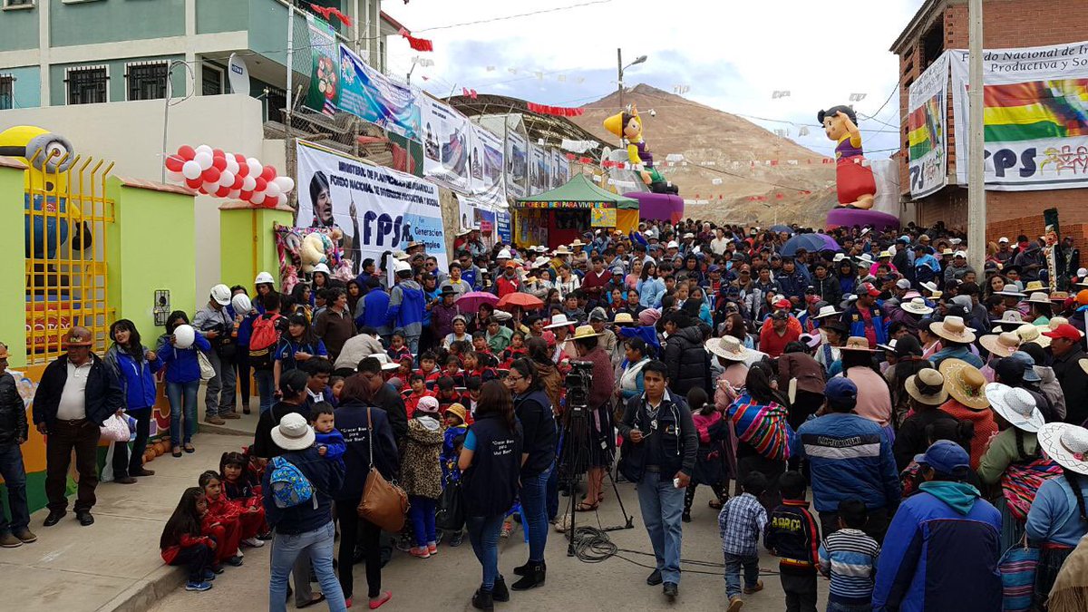 FPS_Bolivia's tweet image. @evoespueblo entrega moderna infraestructura con todos los servicios básicos, el Centro Infantil #Potosí #nversión Bs 1.1 MM, VAMOS BIEN FPS