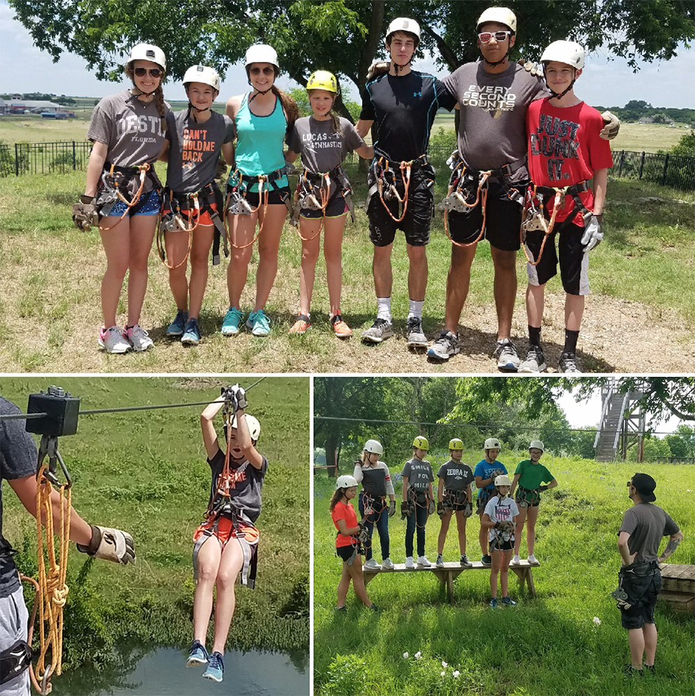 BeaumontRanch's tweet photo. For ages 10 &amp; up, our Zip Line course can be the perfect way to snag some high flying adventure with your family and friends this season! https://t.co/MHs4plUddf