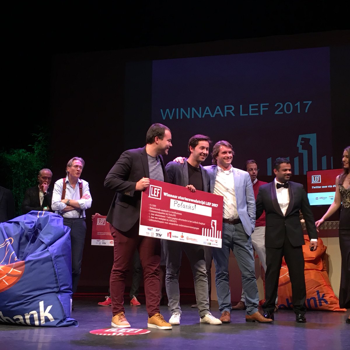 heblef's tweet photo. De Starter van het Jaar 2017 is: @Polariks. Wรกt een lef en heel veel succes in de toekomst. #lef17 https://t.co/3WBLgNJctf