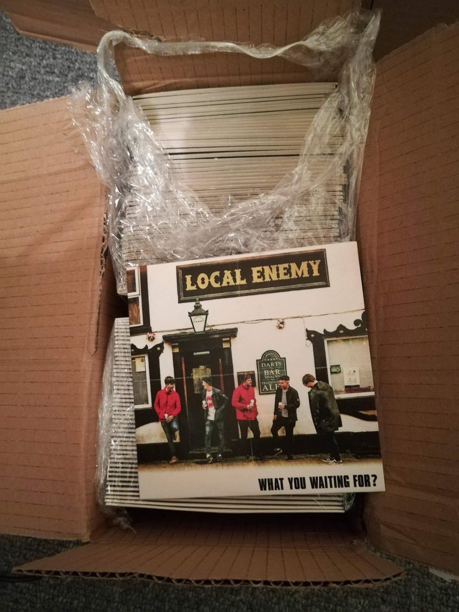 We are proud to announce that we’ll be releasing our ‘What you waiting for?’ EP through ALL SYSTEMS GO records.
KEEP THE FAITH 
LOCAL ENEMY
