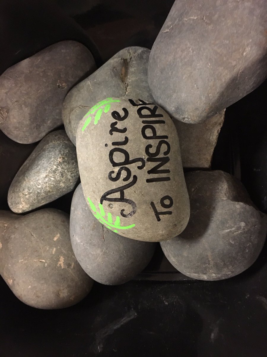 UMRochester's tweet photo. Paint a rock. Spread some #kindess. #MNKindness week. https://t.co/5ZqVCIouea
