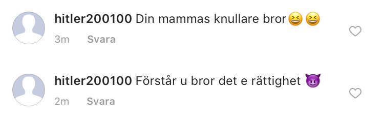 hanifbali's tweet image. Snart inne i tre veckor av konstanta våldtäktshot, rasistiska trakasserier och mordhot från våra älskade HVB-residenter.

Tack för att ni valde Sverige.