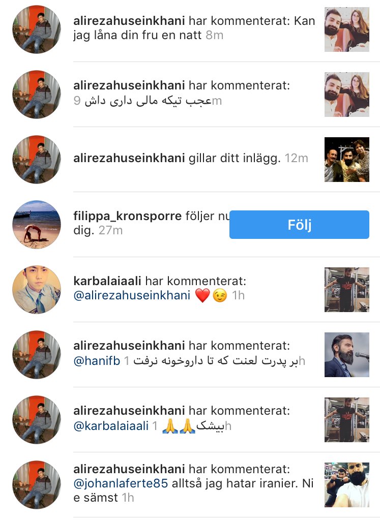 hanifbali's tweet image. Snart inne i tre veckor av konstanta våldtäktshot, rasistiska trakasserier och mordhot från våra älskade HVB-residenter.

Tack för att ni valde Sverige.