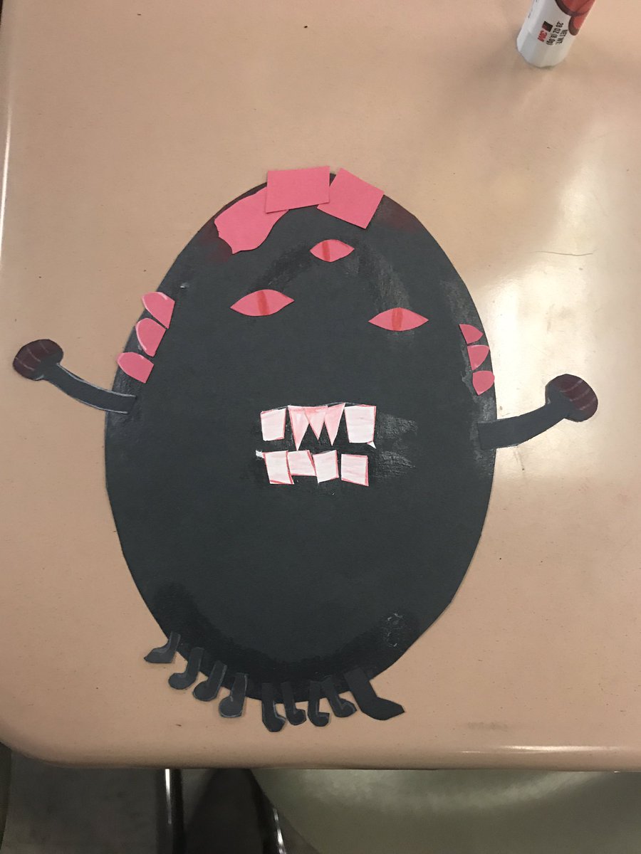 MsSingleton2018's tweet photo. Some multiplication monsters from last week!! https://t.co/xqaBESDTrM