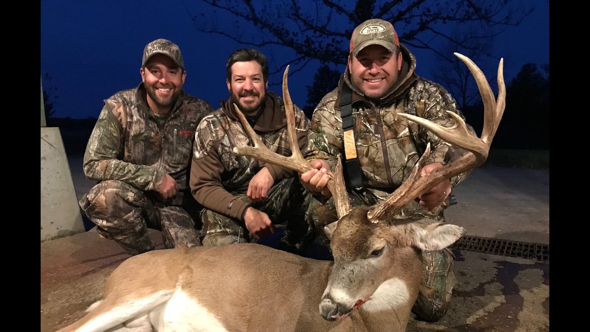 Shot a great Buck in Missouri tonight with my Bow.