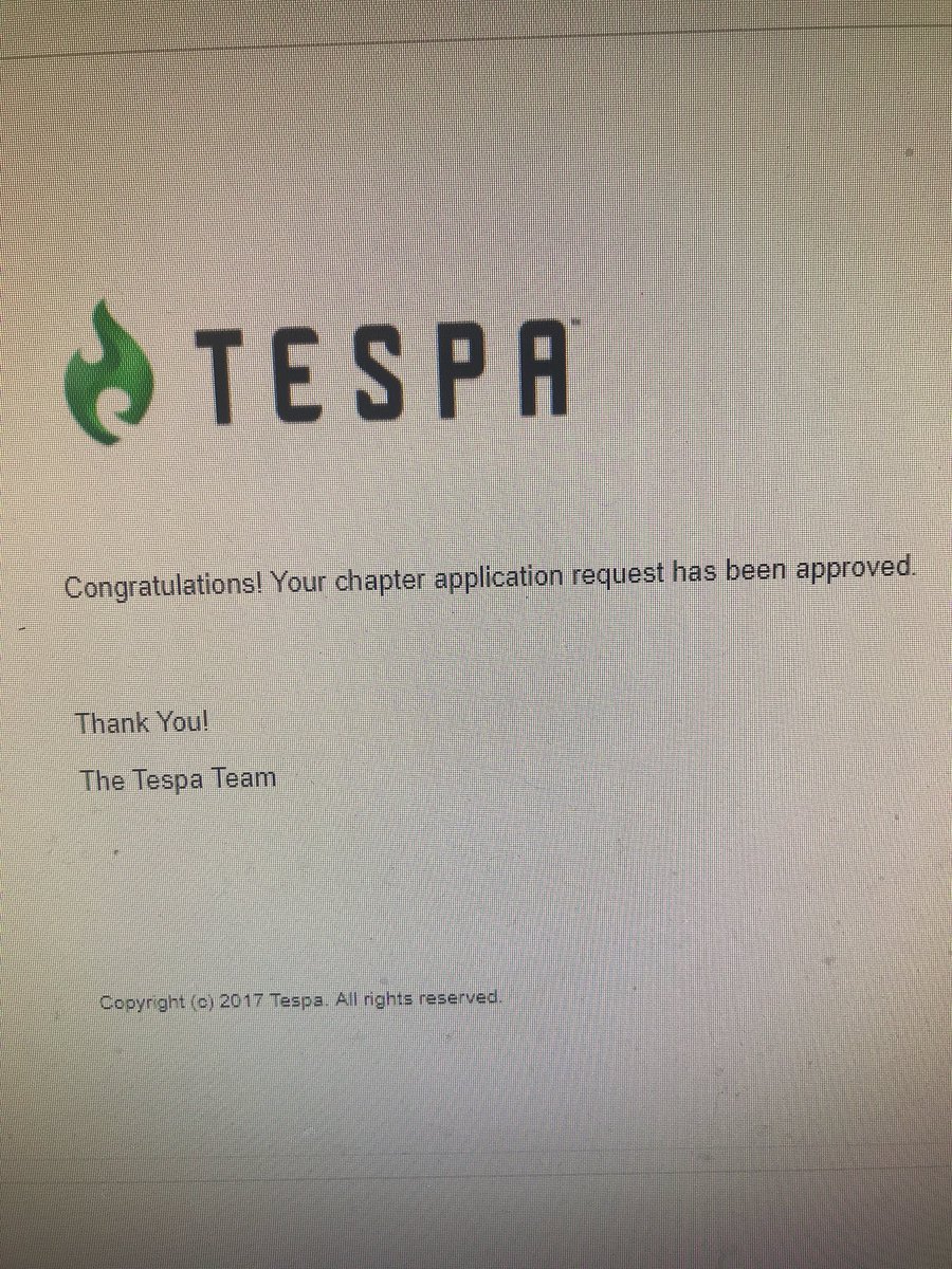 TyrellCooper80's tweet photo. MY APPLICATION FOR THE GAMING CHAPTER GOT ACCEPTED HAHAHAHAHAHAHAHAHA https://t.co/t3FFIH1cWM