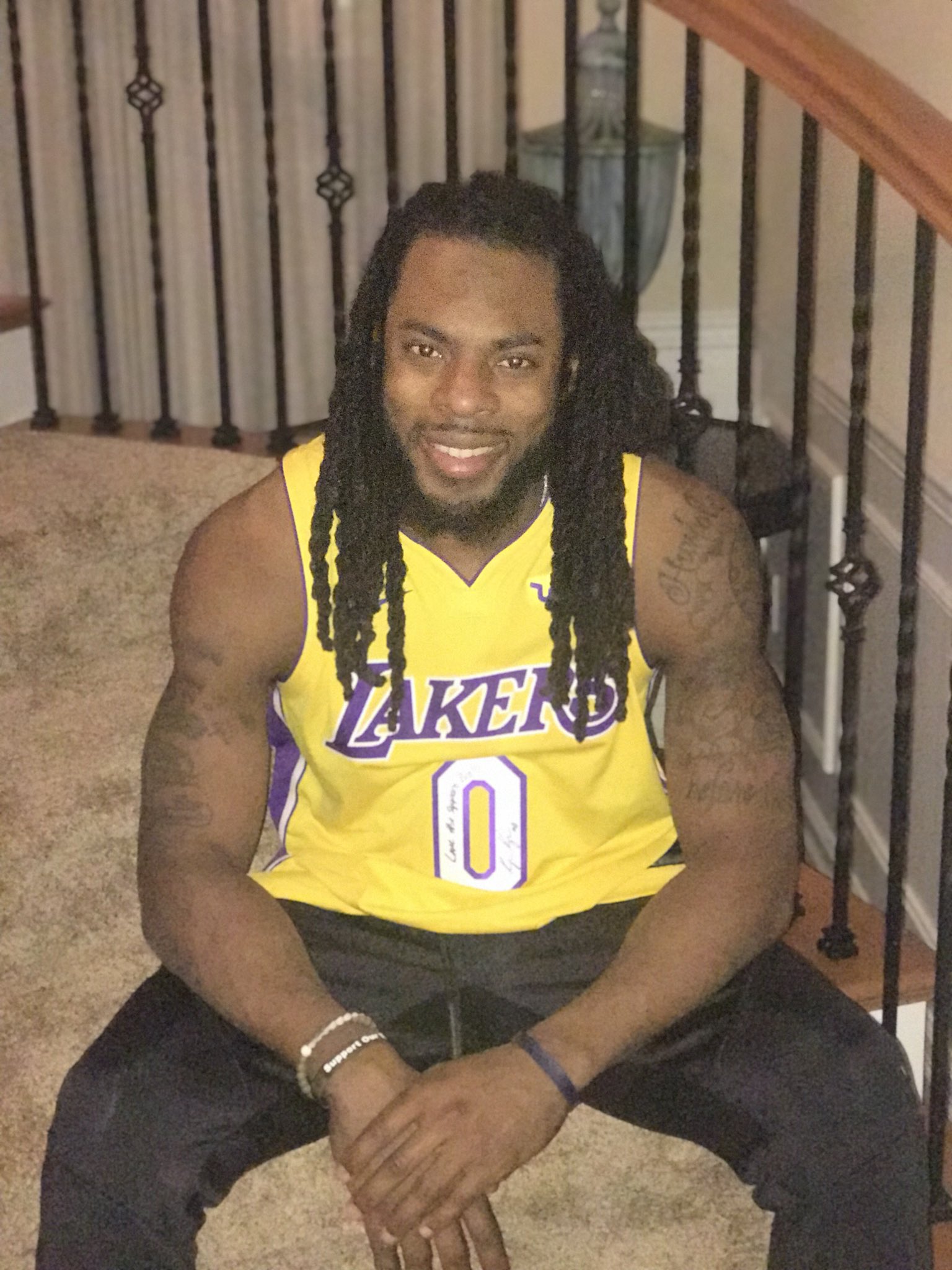 Richard sherman hotsell shirt jersey
