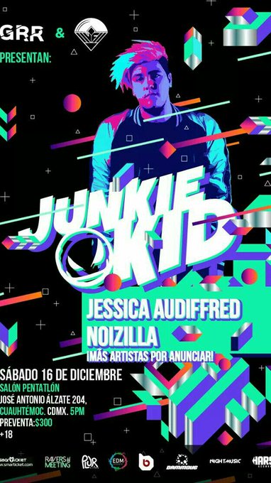 #280caracteres no son suficientes para decir por qu&eacute; raz&oacute;n debes venir a ver a #JunkieKid con nosotros<a href="/tag/280caracteres"class="tags">#280caracteres</a><a href="/tag/junkiekid"class="tags"><span>#junkiekid</span></a>