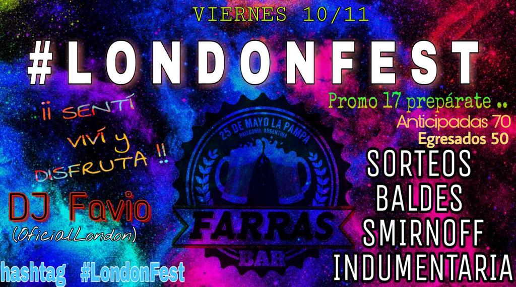 Londonfest1's tweet photo. LA noche se nos viene 🎊🎉🎊🎉 https://t.co/oV1keztjLg