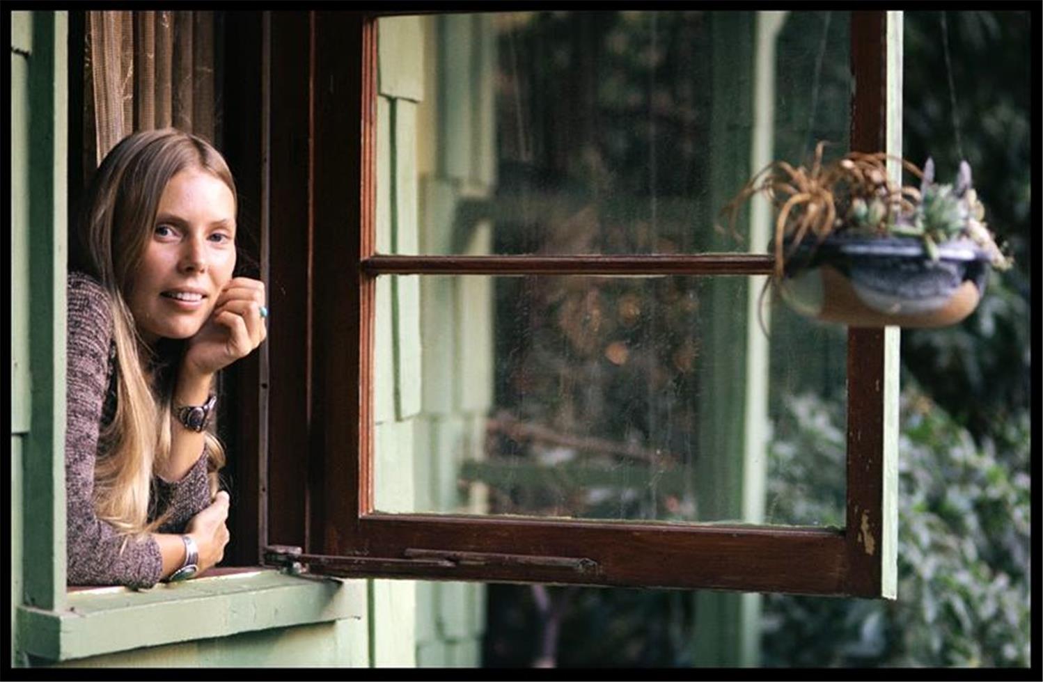 Happy Birthday Joni Mitchell photograph Henry Diltz 1970 