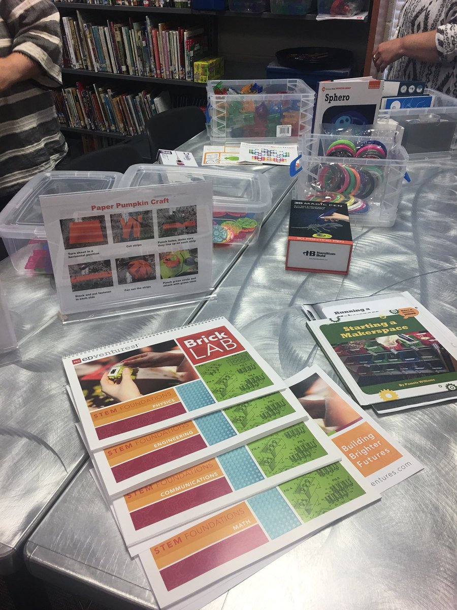 TriciaPCorbin's tweet photo. Beginnings of an awesome Makerspace at Mulberry Elementary. https://t.co/bIoE7Ul7JV