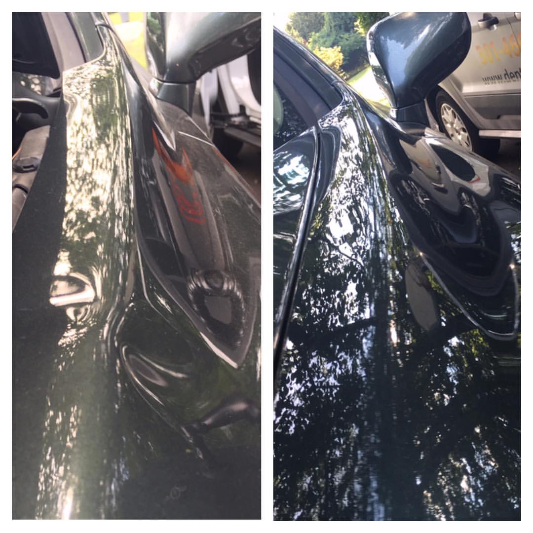 DentFixerPDR's tweet photo. DentFixer master techs provide high quality service at affordable prices. Call 8-DENTFIXER or email service@dentfixer.com #PDR #cardent https://t.co/MhCFDpMNTP