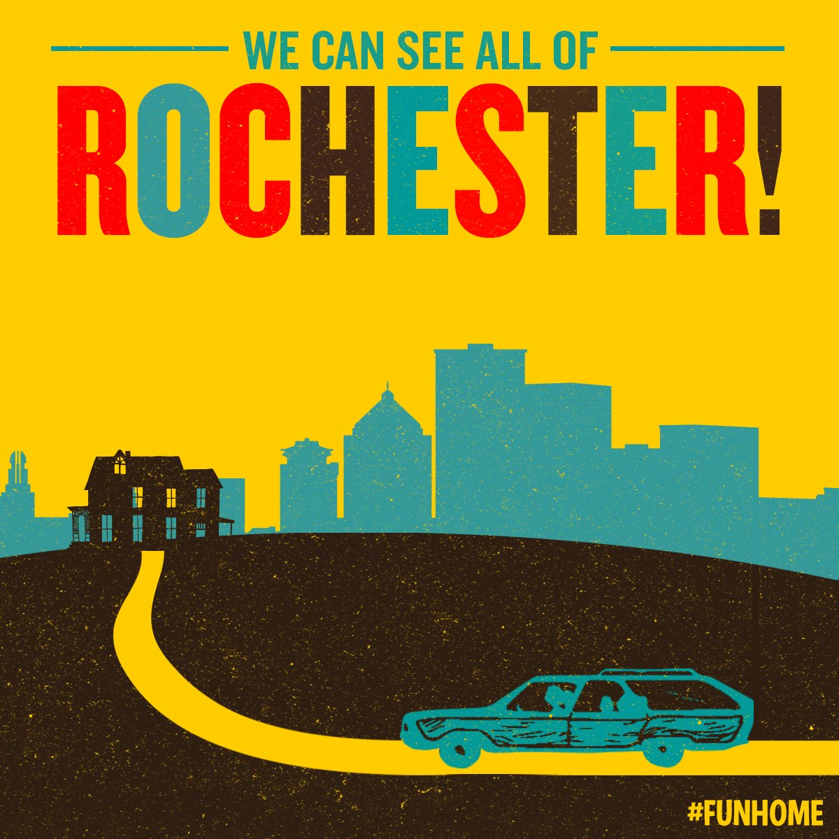 It's opening night at @RBTL, and we can see all of ROCHESTER! Tickets: funho.me/2cfUKUR #FunHome
