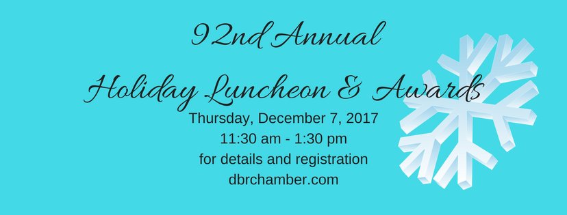 DBRChamber's tweet image. Don't miss out on our annual holiday luncheon!