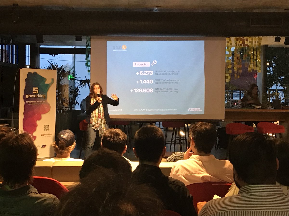 Launch of the #coworking week in #Argentina in <a href="/areatres/">AreaTres Workplace</a>