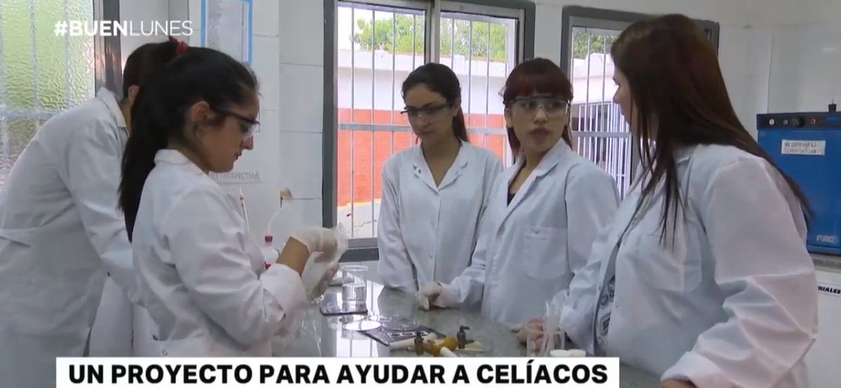 BAeducacion's tweet photo. La Escuela Técnica 5 de #SanJusto creó un método de detección de gluten para ayudar a celíacos. Conocé la historia: https://t.co/Dce9fcIwlN https://t.co/qIE1bNvYJN