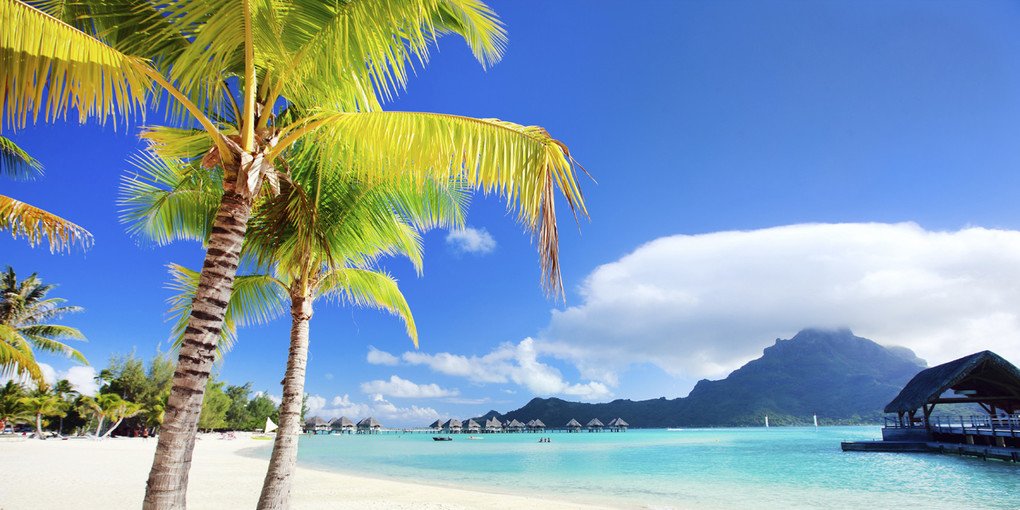 Wish we were in #BoraBora this #TravelTuesday! Here's how to #cruise to this dreamy blue water: bit.ly/2vDJbiH