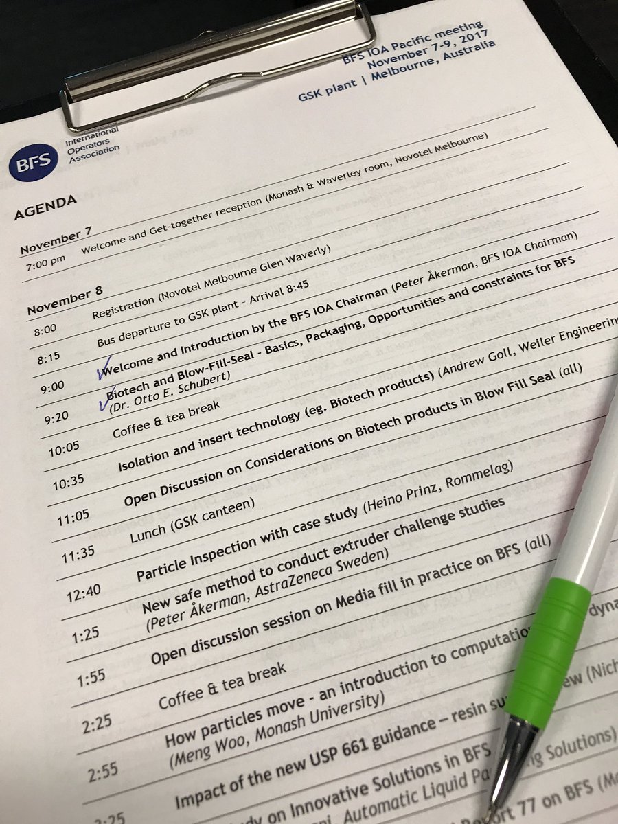 BFS_IOA's tweet photo. BFS IOA meeting at GSK in Melbourne is well under its way. Dr Schubert introduce biotech and take aways relevant to BFS. https://t.co/Fh8AQx7MTY