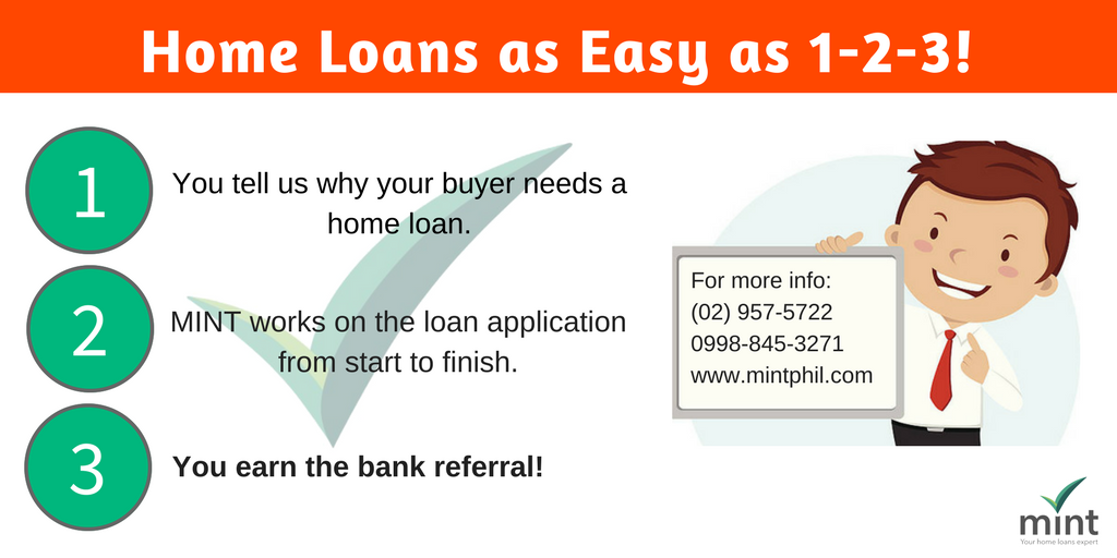 mintphilippines's tweet photo. If you are a Real Estate Broker, sign up to us and learn the modern way of doing Home Loans! https://t.co/GBRqF2PBVl