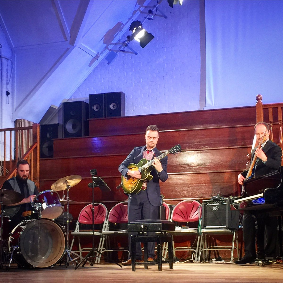 Jazzin it up on a Tuesday eve with @dannyboyskins 🎶 #jazz #jazztrio #jazzvibes #jazztriovibes #jazzfunk #jazzfusion #jazzgig #fusion