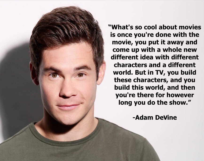 Are you a TV geek or Film buff? Happy Birthday Adam DeVine from Cast It Talent! 