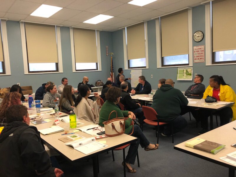 Nonviolent Crisis Intervention Training was just one of the workshops PPS prepared for Supt’s Conference Day