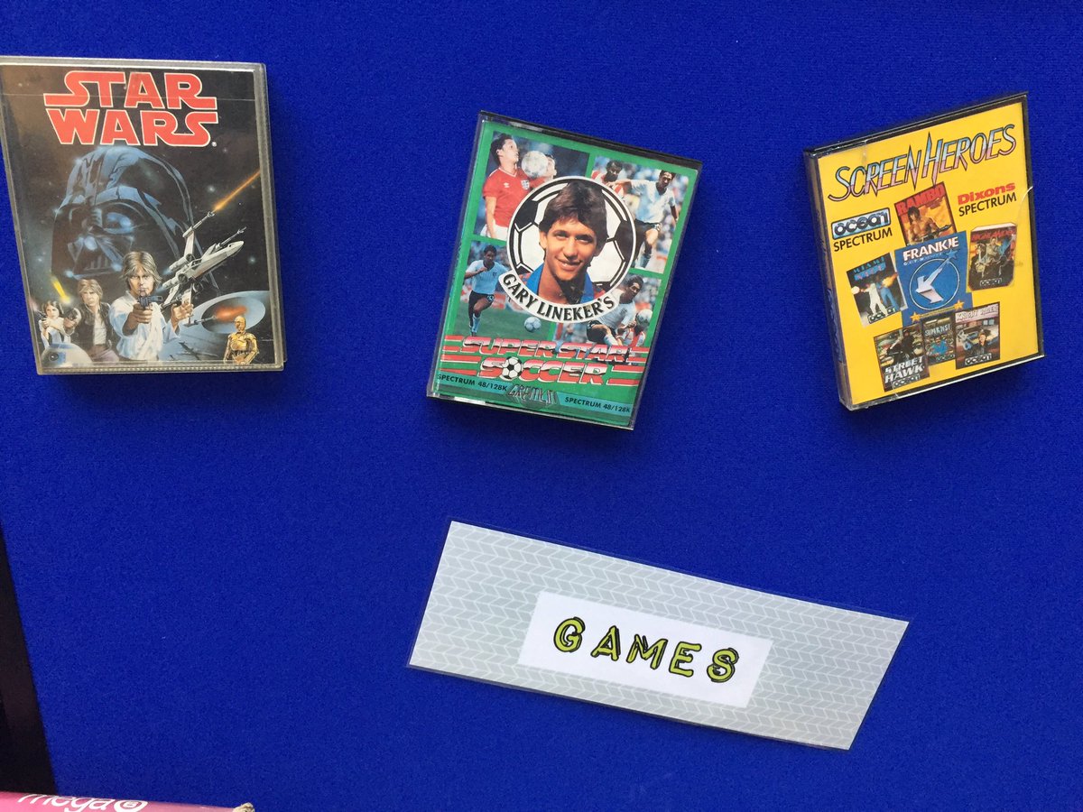 HigherWaltonPri's tweet photo. @GaryLineker Recognise anyone from our Technology Museum?! #spectrum #retrogaming https://t.co/MhuOWFSoKK