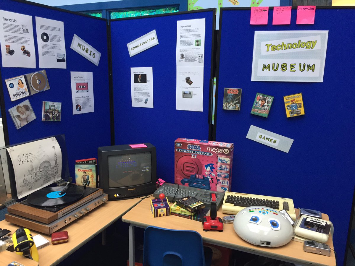 HigherWaltonPri's tweet photo. @GaryLineker Recognise anyone from our Technology Museum?! #spectrum #retrogaming https://t.co/MhuOWFSoKK