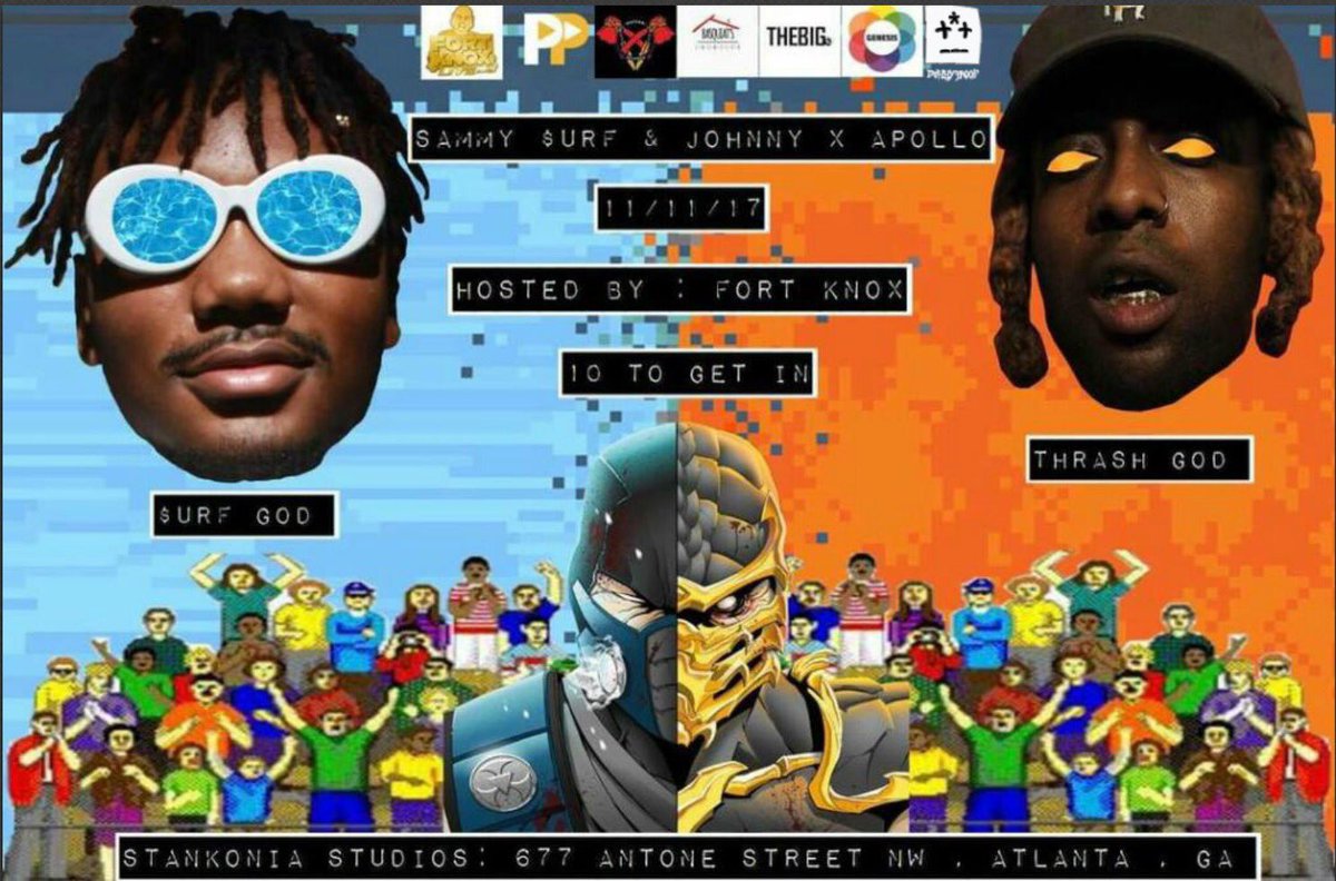 johnnyxapollo's tweet photo. 11/11 is going to be lit af at stankonia!! This is my headlining show come go crazy wit me 🔥🔥🤘🏾😈☠️ $10 entry 9pm #1111 #dummyproof https://t.co/4bKjm71S3C