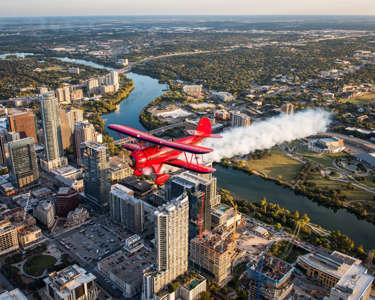 AustinBiplane's tweet image. The best way to experience Austin!