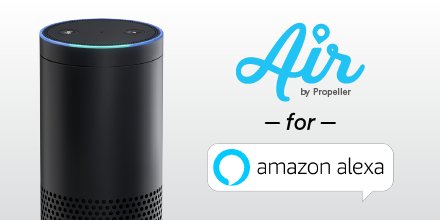 Have an Alexa and want to know asthma conditions in your area? Air by Propeller is now Alexa-enable. Get started at propellerhealth.com/air-by-propell…